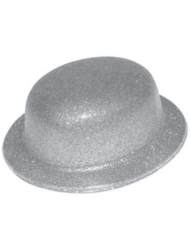 Şapka Lazer Simli Oval Gümüş - 