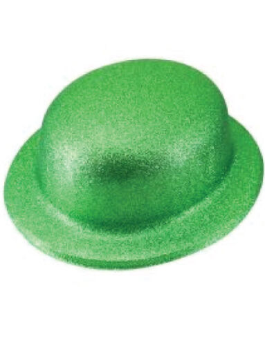 Şapka Lazer Simli Oval Yeşil - 