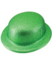 Şapka Lazer Simli Oval Yeşil - 1
