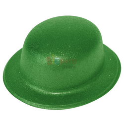 Şapka Lazer Simli Yuvarlak Yeşil - 1