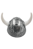 Şapka Plastik Miğfer Viking 2 Boynuzlu Gümüş - 2