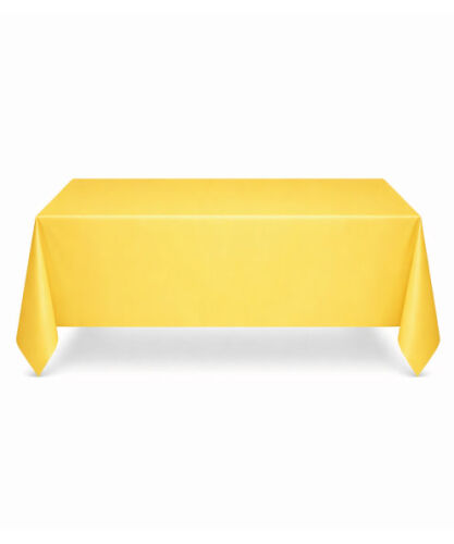 Masa Örtüsü 120 x 180 Cm Makaron Sarı - 