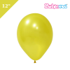 Lateks Metalik Balon 100 Parça Sarı 12 İnç Balonevi - 1