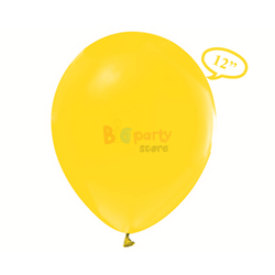Lateks Pastel Balon Sarı 100 Parça - 2