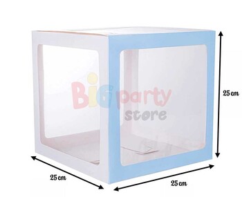 Şeffaf Harfli Kutu 3 Renkli 25 x 25 x 25 Cm - 5