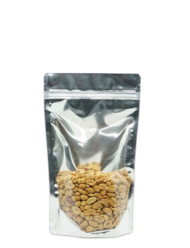 Şeffaf Metalize Doypack 13x22x3,5 Cm 25'li - 