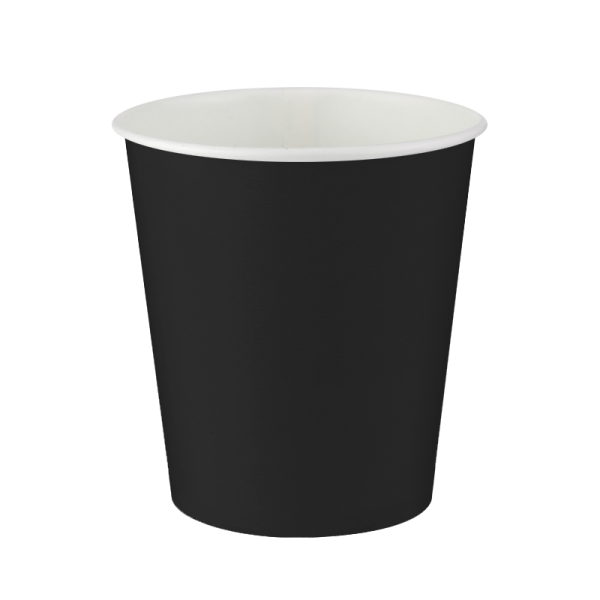 Karton Bardak Siyah 8 Parça - 