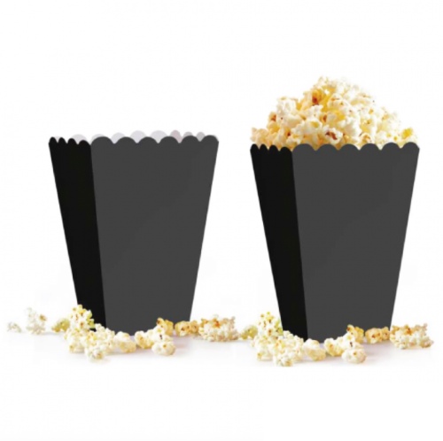 Mısır Kutusu Düz Siyah / 8 Parça - 