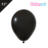 Lateks Pastel Balon 100 Parça Siyah 12 İnç Balonevi - 1