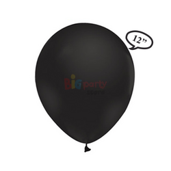 Lateks Pastel Balon Siyah 100lü - 1