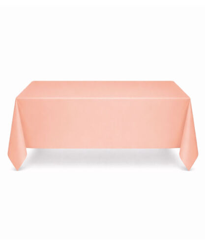 Masa Örtüsü 120 x 180 Cm Makaron Somon - 