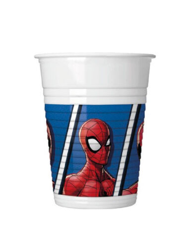 Lisanslı Spiderman Bardak 8 Parça - 