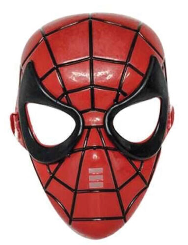 Plastik Maske Spiderman - 