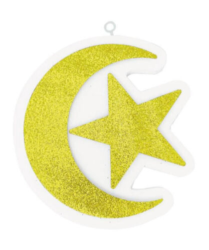 Strafor Ay Yıldız Altın 25 Cm - 