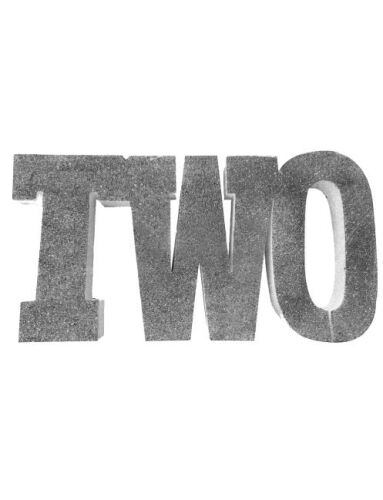 Strafor Two Gümüş Yazısı Kalın - 