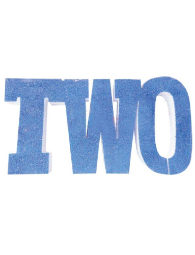 Strafor Two Mavi Yazısı Kalın - 