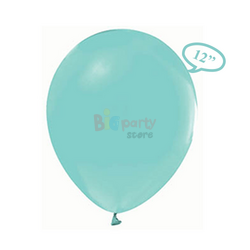 Lateks Pastel Balon Su Yeşili 100 Parça - 2