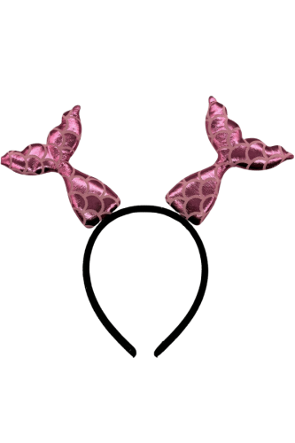 Taç Deniz Kızı Kuyruğu 2li Pembe - 