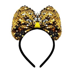 Taç Fiyonk Payetli Gold - 1