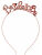 Taç Metal Bride To Be Rose Gold - 1