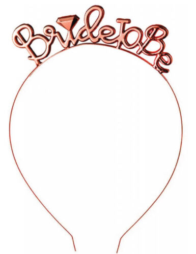 Taç Metal Bride To Be Rose Gold - 1