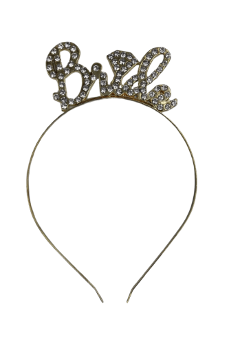 Taç Metal Pembe Taşlı Bride Altın - 