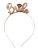 Taç Metal Pembe Taşlı Bride Rose Gold - 1