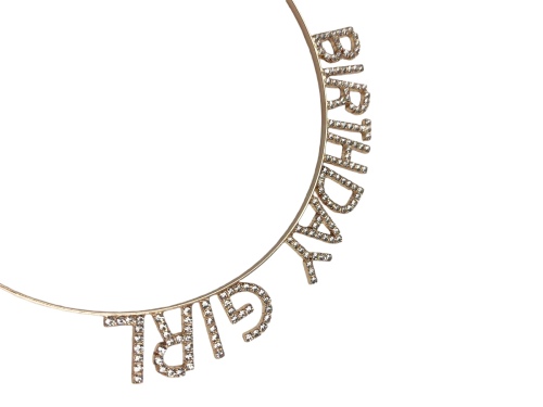 Taç Metal Taşlı Birthday Girl Altın - 2