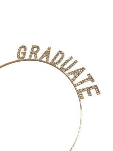 Taç Metal Taşlı Mezuniyet Graduate Altın - 2