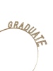 Taç Metal Taşlı Mezuniyet Graduate Altın - 2