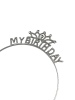 Taç Metal Taşlı My Birthday Gümüş - 2