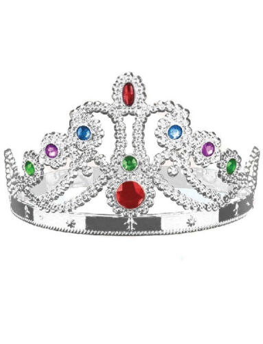 Taç Kraliçe Plastik Gümüş - 