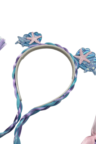 Peruk Saç Taç Deniz Kızı Örgülü Model - 2