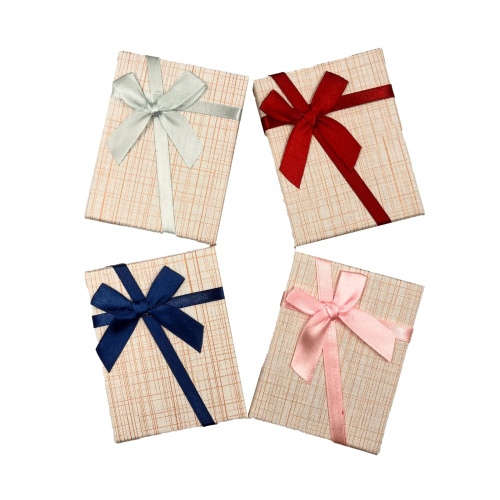 Takı Kutusu 7x9x3 Cm Renkli 12 Parça Lüx - 