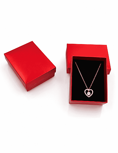 Takı Kutusu Kırmızı Renkli 6*8*3cm 48 Adet - 