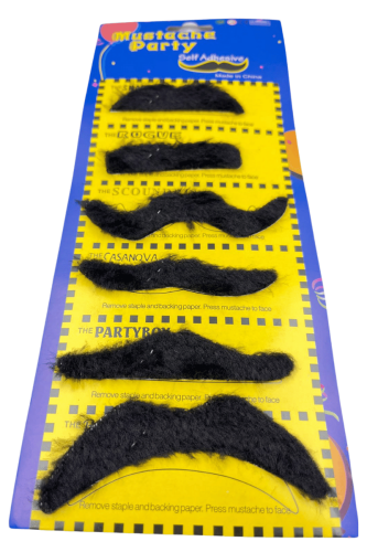 Takma Bıyık Set 6 Parça - 