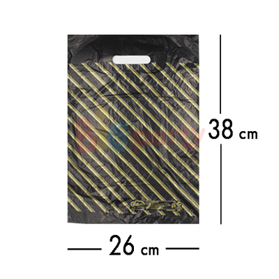 Takviyeli Diagonel Poşet 26x38 50 Parça - 