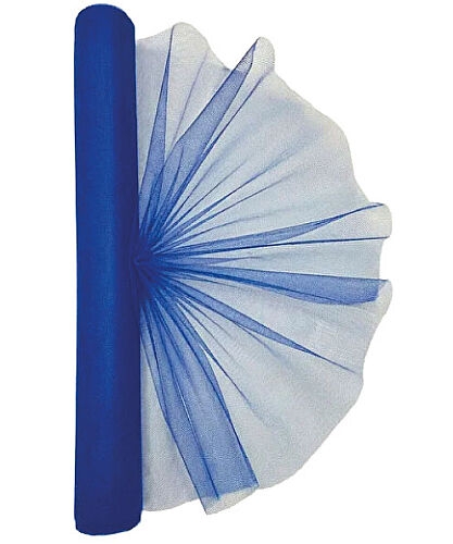 Tül İran 27 Metre Lacivert - 