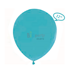 Lateks Pastel Balon Turkuaz Mavisi 100 Parça - 2