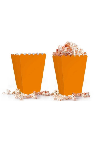 Mısır Kutusu Düz Turuncu / 8 Parça - 