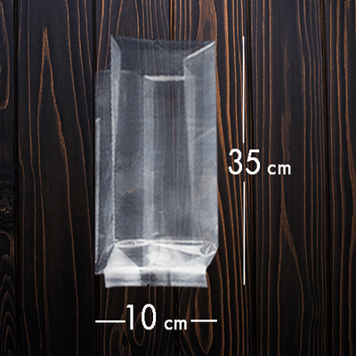 Yandan Körüklü OPP Torba 10x35x5 Cm /Kg - 