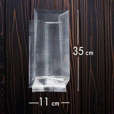 Yandan Körüklü OPP Torba 11x35x6 Cm /Kg - 