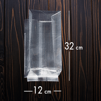 Yandan Körüklü OPP Torba 12x32x6 Cm /Kg - 