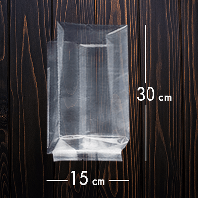 Yandan Körüklü OPP Torba 15x30x8 Cm /Kg - 
