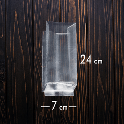 Yandan Körüklü OPP Torba 7x24x4x Cm /Kg - 