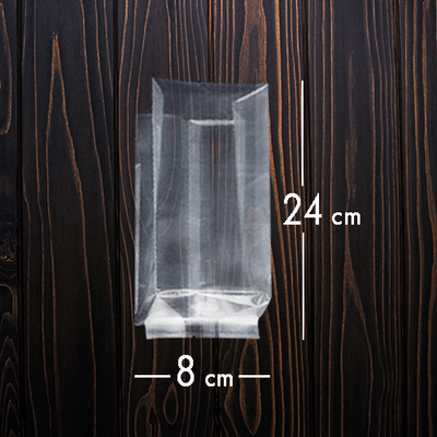 Yandan Körüklü OPP Torba 8x24x5 Cm /Kg - 