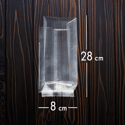 Yandan Körüklü OPP Torba 8x28x5 Cm /Kg - 