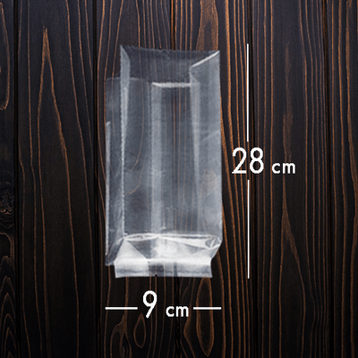 Yandan Körüklü OPP Torba 9x28x4 Cm /Kg - 