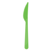Plastik Bıçak Yeşil 25 'li - 1