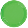 Plastik Tabak Yeşil 22 Cm / 25 Parça - 1